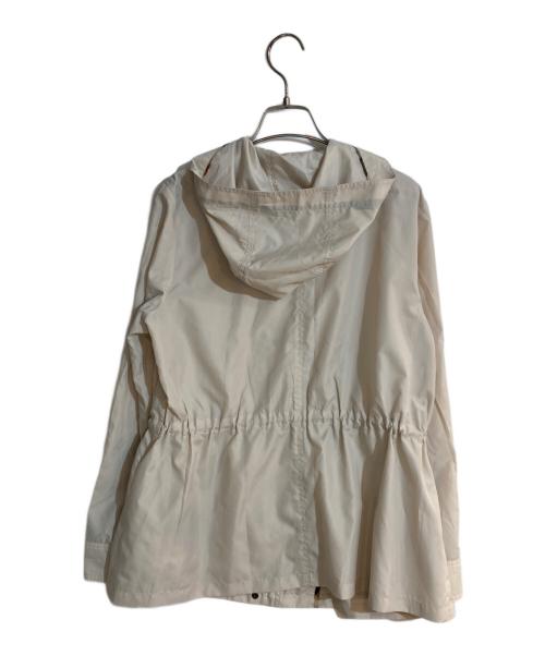 DAKS（ダックス）DAKS (ダックス) ハウスチェックナイロンジャケット アイボリー サイズ:40の古着・服飾アイテム