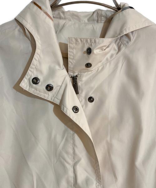 DAKS（ダックス）DAKS (ダックス) ハウスチェックナイロンジャケット アイボリー サイズ:40の古着・服飾アイテム