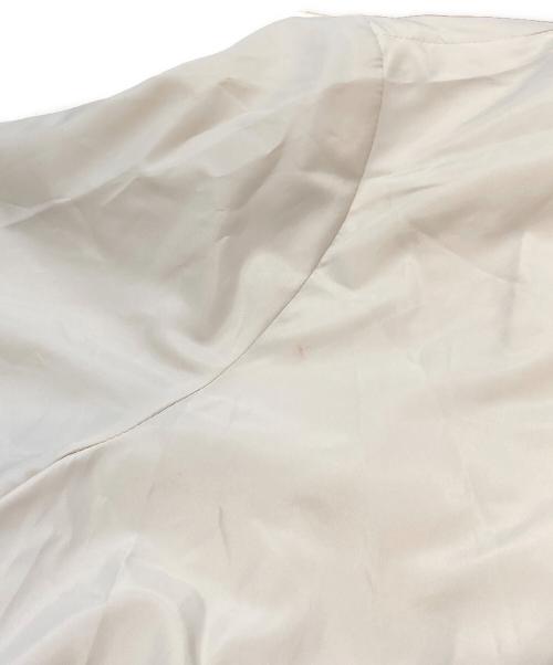 DAKS（ダックス）DAKS (ダックス) ハウスチェックナイロンジャケット アイボリー サイズ:40の古着・服飾アイテム