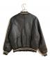 AVIREX (アヴィレックス) レザースタジャン ブラック サイズ:L：10000円