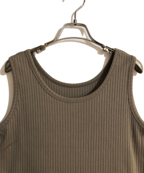 RIVE DROITE（リヴドロワ）RIVE DROITE (リヴドロワ) 2WAYリブタンクワンピース ブラウン サイズ:SIZE 36の古着・服飾アイテム