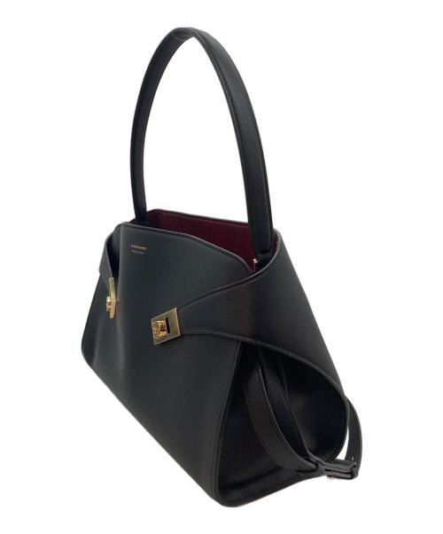 Ferragamo（フェラガモ）Ferragamo (フェラガモ) HUGソフトワンショルダーバッグ M ブラックの古着・服飾アイテム