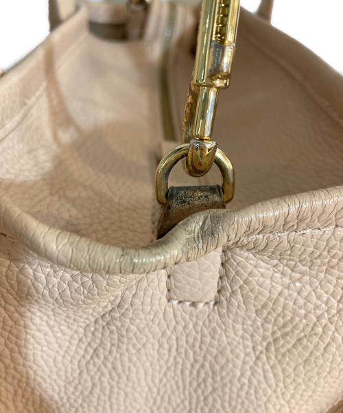 MARC JACOBS（マークジェイコブズ）MARC JACOBS (マークジェイコブス) The Leather Mini Tote Bag/レザーミニトートバッグ ピンクの古着・服飾アイテム