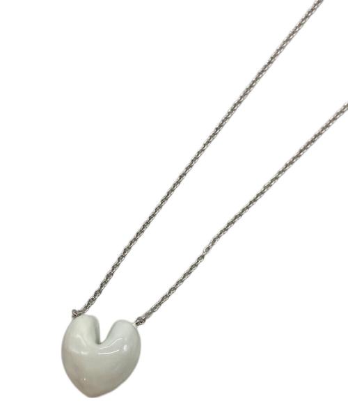 CHIEKO+（チエコプラス）chieko+ (チエコプラス) ハートモチーフネックレス シルバーの古着・服飾アイテム