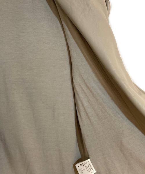 HELMUT LANG（ヘルムートラング）HELMUT LANG (ヘルムートラング) レザーフーデットジャケット ベージュ サイズ:Sの古着・服飾アイテム