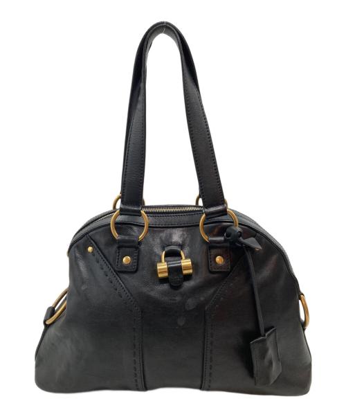 Yves Saint Laurent（イヴサンローラン）Yves Saint Laurent (イヴサンローラン) ミューズバッグ ブラックの古着・服飾アイテム