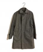 MACKINTOSH PHILOSOPHYマッキントッシュ フィロソフィー）の古着「千鳥格子 ステンカラーコート」｜グレー