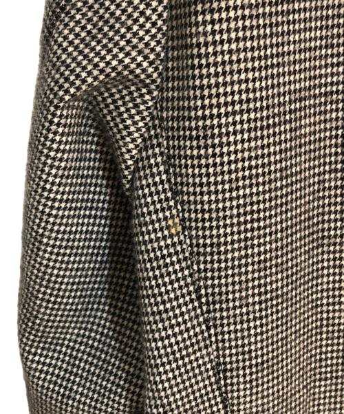 MACKINTOSH PHILOSOPHY（マッキントッシュ フィロソフィー）MACKINTOSH PHILOSOPHY (マッキントッシュ フィロソフィー) 千鳥格子 ステンカラーコート グレー サイズ:Ｍの古着・服飾アイテム