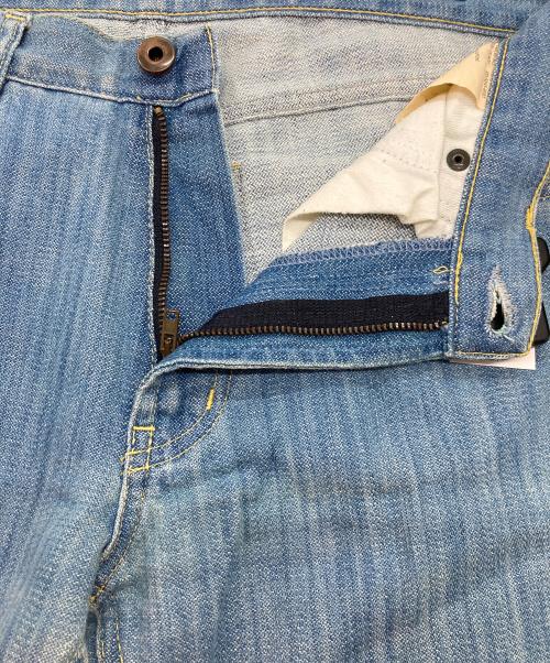 MIU MIU（ミュウミュウ）MIU MIU (ミュウミュウ) アーカイブフレアデニムパンツ インディゴ サイズ:78.5cm (W31)の古着・服飾アイテム