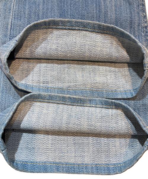 MIU MIU（ミュウミュウ）MIU MIU (ミュウミュウ) アーカイブフレアデニムパンツ インディゴ サイズ:78.5cm (W31)の古着・服飾アイテム