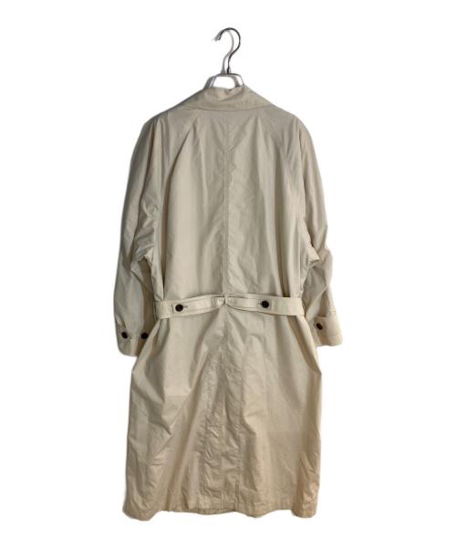 dunhill（ダンヒル）dunhill (ダンヒル) ベルテッドステンカラーコート ベージュ サイズ:52cmの古着・服飾アイテム