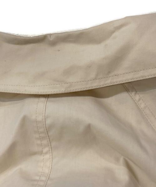 dunhill（ダンヒル）dunhill (ダンヒル) ベルテッドステンカラーコート ベージュ サイズ:52cmの古着・服飾アイテム