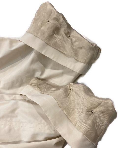 dunhill（ダンヒル）dunhill (ダンヒル) ベルテッドステンカラーコート ベージュ サイズ:52cmの古着・服飾アイテム