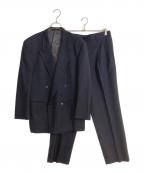 Christian Dior MONSIEURクリスチャンディオールムッシュ）の古着「ダブルブレストセットアップスーツ」｜ネイビー