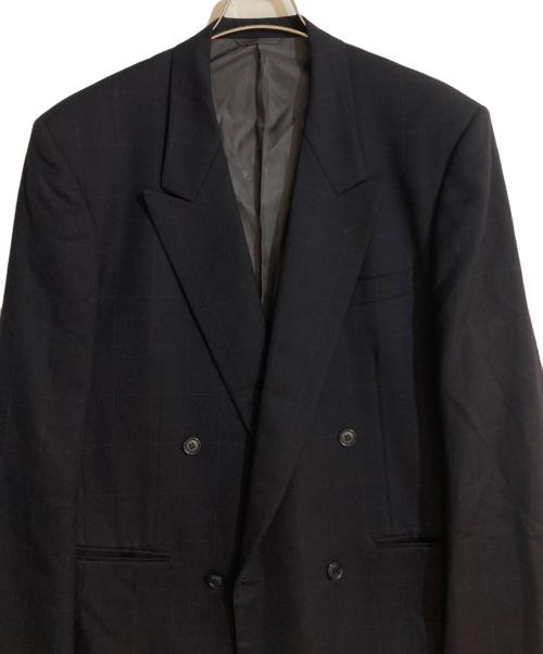 Christian Dior MONSIEUR（クリスチャンディオールムッシュ）Christian Dior MONSIEUR (クリスチャンディオールムッシュ) ダブルブレストセットアップスーツ ネイビー サイズ:A6の古着・服飾アイテム