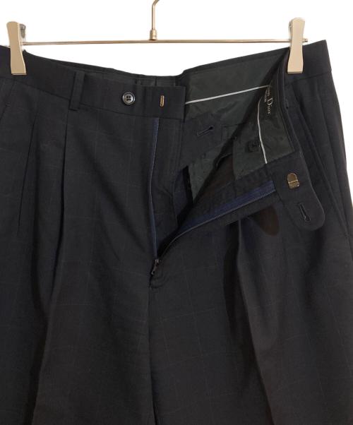 Christian Dior MONSIEUR（クリスチャンディオールムッシュ）Christian Dior MONSIEUR (クリスチャンディオールムッシュ) ダブルブレストセットアップスーツ ネイビー サイズ:A6の古着・服飾アイテム