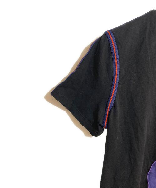 EMPORIO ARMANI（エンポリオアルマーニ）EMPORIO ARMANI (エンポリオアルマーニ) ドッグ刺繍半袖カットソー ブラック サイズ:ｌの古着・服飾アイテム