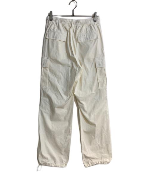 SLOBE IENA（スローブ イエナ）SLOBE IENA (スローブ イエナ) リップストップ カーゴパンツ ホワイト サイズ:M 未使用品の古着・服飾アイテム