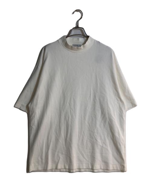 TOMORROW LAND（トゥモローランド）TOMORROW LAND (トゥモローランド) スビンコットン クルーネックプルオーバー ベージュ サイズ:M 未使用品の古着・服飾アイテム