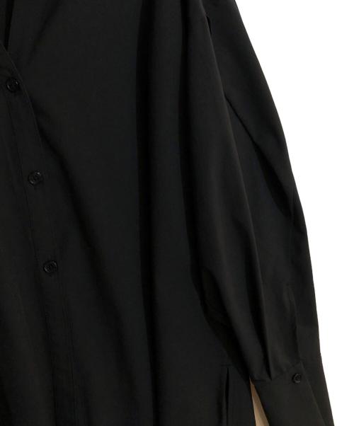 MARW UNITED ARROWS（マルゥ ユナイテッドアローズ）MARW UNITED ARROWS (マルゥ ユナイテッドアローズ) タックシャツ ブラック サイズ:不明の古着・服飾アイテム
