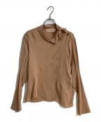 MARNIマルニ）の古着「ボウタイブラウス」｜ピンク