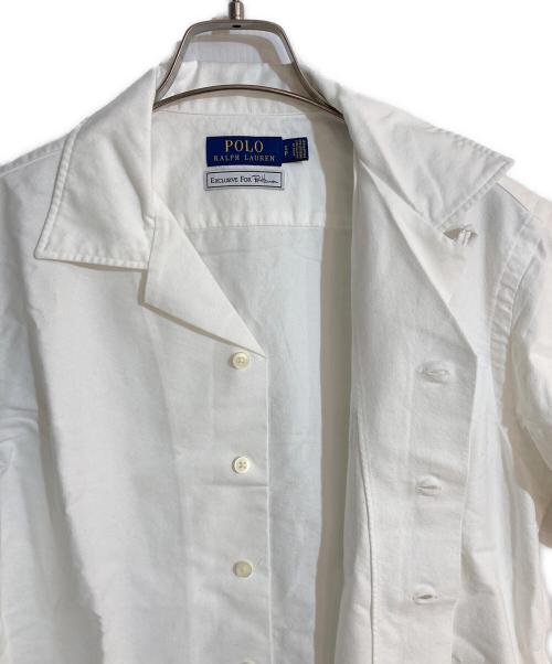 POLO RALPH LAUREN（ポロ・ラルフローレン）POLO RALPH LAUREN (ポロ・ラルフローレン) Ron Herman (ロンハーマン) Oxford Short Sleeve Shirts ホワイト サイズ:Sの古着・服飾アイテム