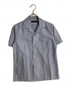 POLO RALPH LAUREN×Ron Hermanポロ・ラルフローレン×ロンハーマン）の古着「Oxford Short Sleeve Shirts/オックスフォードショートスリーブシャツ」｜スカイブルー