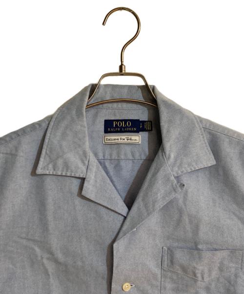 POLO RALPH LAUREN（ポロ・ラルフローレン）POLO RALPH LAUREN (ポロ・ラルフローレン) Ron Herman (ロンハーマン) Oxford Short Sleeve Shirts/オックスフォードショートスリーブシャツ スカイブルー サイズ:Sの古着・服飾アイテム