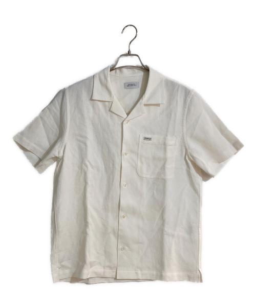 Saturdays NYC（サタデーズ ニューヨーク）Saturdays NYC (サタデーズ ニューヨーク) オープンカラーシャツ ベージュ サイズ:不明の古着・服飾アイテム