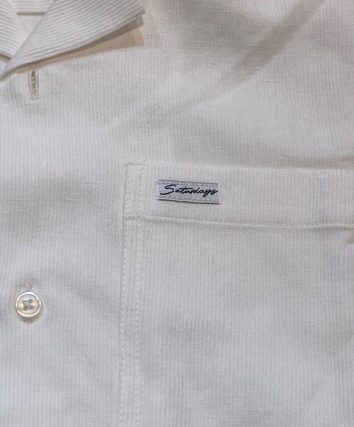 Saturdays NYC（サタデーズ ニューヨーク）Saturdays NYC (サタデーズ ニューヨーク) オープンカラーシャツ ベージュ サイズ:不明の古着・服飾アイテム