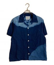 NOMA t.d.（ノーマティーディー）の古着「Hand Dyed Indigo Shirt/ハンドダイドインディゴシャツ」｜ブルー