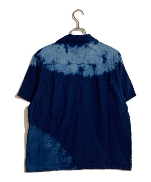 NOMA t.d.（ノーマティーディー）NOMA t.d. (ノーマティーディー) Hand Dyed Indigo Shirt/ハンドダイドインディゴシャツ ブルー サイズ:3の古着・服飾アイテム