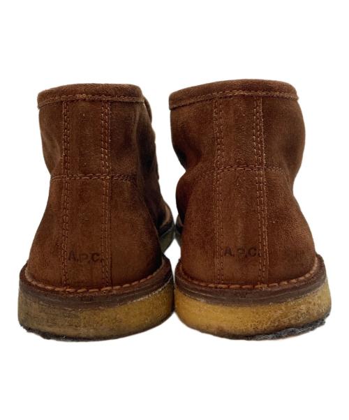 A.P.C.（アーペーセー）A.P.C. (アーペーセー) モカシンシューズ ブラウン サイズ:40の古着・服飾アイテム