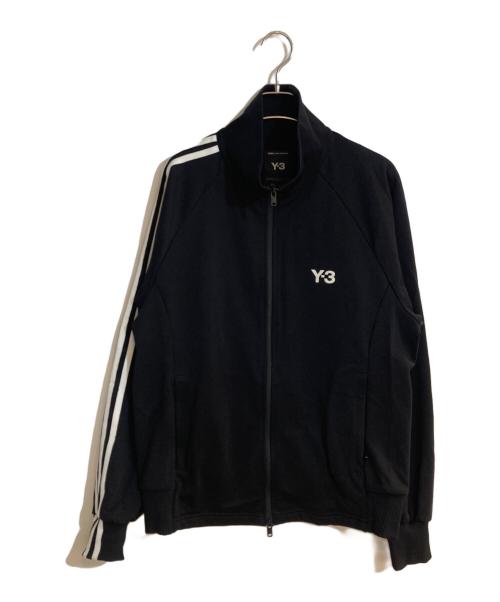 Y-3（ワイスリー）Y-3 (ワイスリー) スリーストライプス トラックトップ ブラック サイズ:Ｌの古着・服飾アイテム