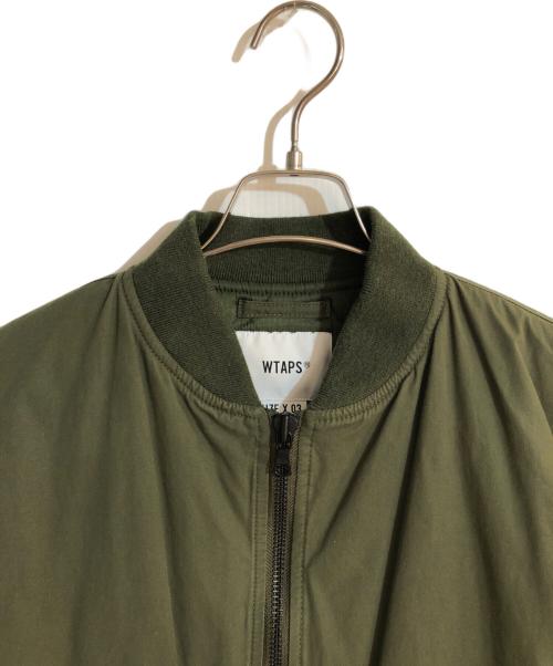 WTAPS（ダブルタップス）WTAPS (ダブルタップス) SHEDS JACKET COTTON WEATHER グリーン サイズ:３の古着・服飾アイテム