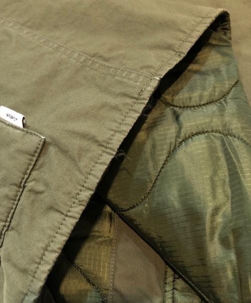 WTAPS（ダブルタップス）WTAPS (ダブルタップス) SHEDS JACKET COTTON WEATHER グリーン サイズ:３の古着・服飾アイテム