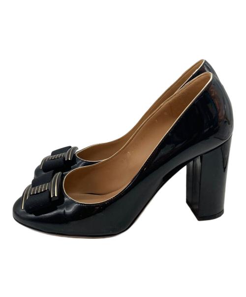 Salvatore Ferragamo（サルヴァトーレ フェラガモ）Salvatore Ferragamo (サルヴァトーレ フェラガモ) NINNA ブラック サイズ:25㎝の古着・服飾アイテム