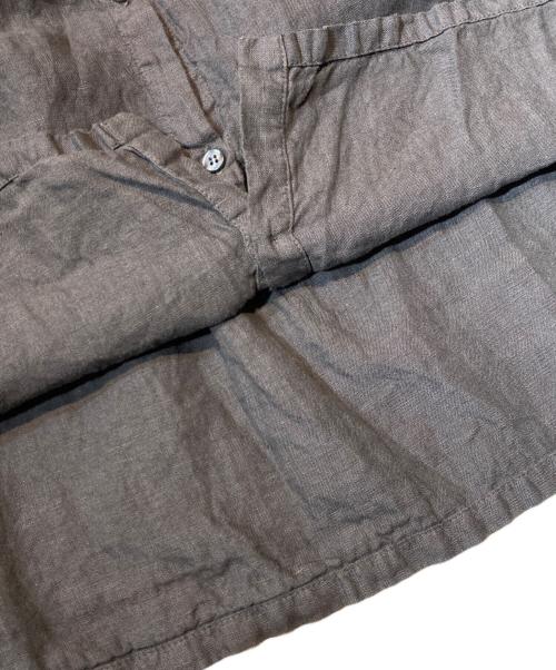 Honnete（オネット）Honnete (オネット) ハーフスリーブノーカラーワンピース オリーブ サイズ:不明 未使用品の古着・服飾アイテム