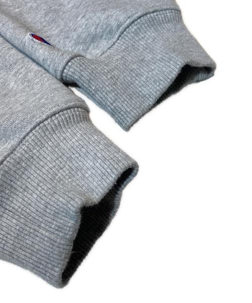 Champion（チャンピオン）Champion (チャンピオン) Supreme (シュプリーム) STACKED C HOODED SWEATSHIRT/スタックドシーフーディースウェットシャツ グレー サイズ:Sの古着・服飾アイテム