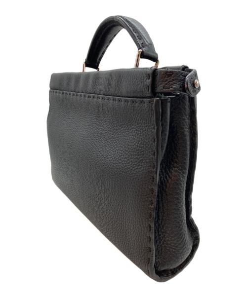 FENDI（フェンディ）FENDI (フェンディ) セレリア バグズバッグ ミニ ピーカブー フィット ブラックの古着・服飾アイテム