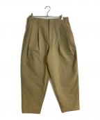 HELLY HANSENヘリーハンセン）の古着「ストーレンツータックパンツ」｜ベージュ
