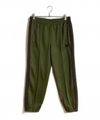 Needlesニードルズ）の古着「ZIPPED TRACK PANT/ジップドトラックパンツ」｜グリーン