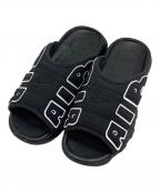 NIKEナイキ）の古着「Nike Air More Uptempo Slide OG/ナイキエアモアアップテンポサイドオージー」｜ブラック