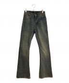 BALENCIAGAバレンシアガ）の古着「Mid-Waisted Bootcut Jeans」｜ブルー