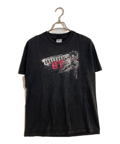 ドラゴンボールGT（ドラゴンボールジーティー）ドラゴンボールGT (ドラゴンボールジーティー) 孫悟空スーパーサイヤ人4プリントTシャツ グレー サイズ:Lの古着・服飾アイテム