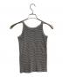 L'Appartement GOOD GRIEF! (アパルトモン グッドグリーフ) BORDER TANK TOP グレー サイズ:34 未使用品：7000円