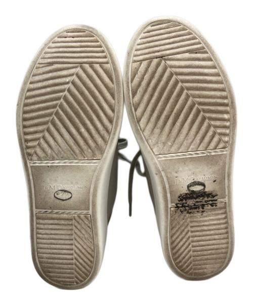 J&M DAVIDSON（ジェイ＆エム デヴィッドソン）J&M DAVIDSON (ジェイ＆エム デヴィッドソン) レザーローカットスニーカー グレー サイズ:22.5cmの古着・服飾アイテム