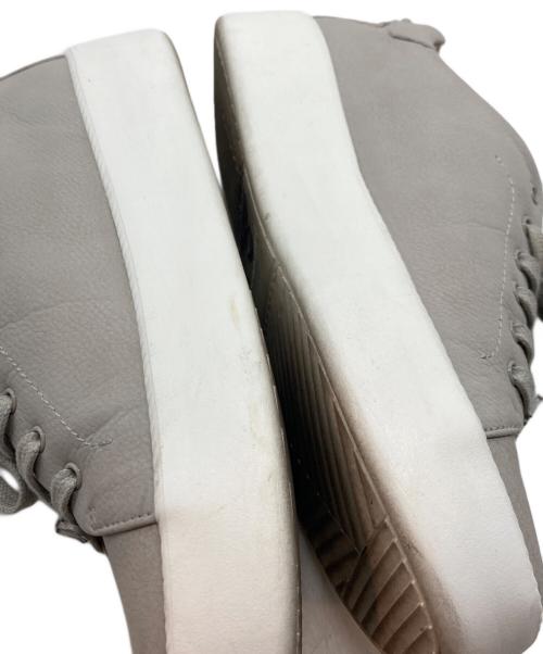 J&M DAVIDSON（ジェイ＆エム デヴィッドソン）J&M DAVIDSON (ジェイ＆エム デヴィッドソン) レザーローカットスニーカー グレー サイズ:22.5cmの古着・服飾アイテム