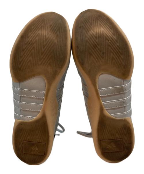 adidas（アディダス）adidas (アディダス) Taekwondo Mei Ballet（テコンドーメイバレイ） シルバー サイズ:24.5㎝の古着・服飾アイテム