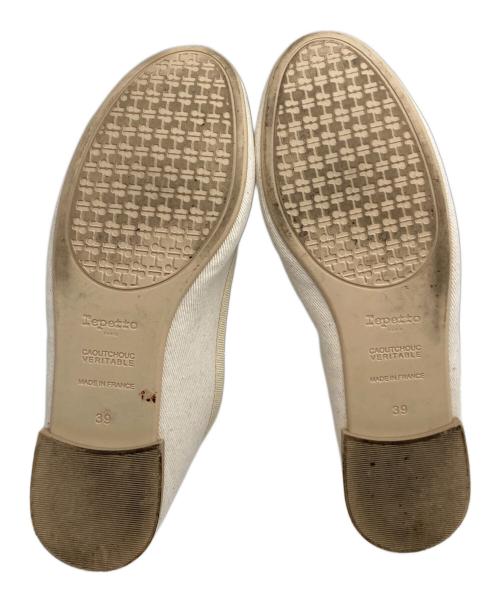 repetto（レペット）Repetto (レペット) バレリーナ コットン アイボリー サイズ:39の古着・服飾アイテム